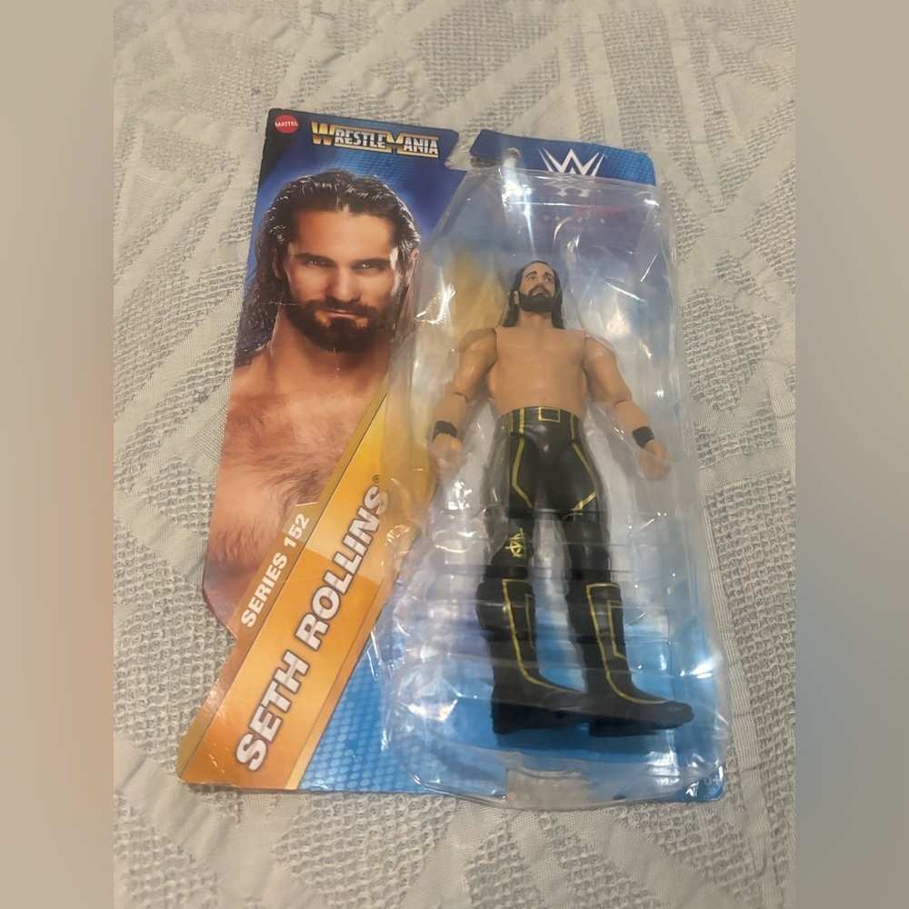Seth Rollins WWE Wrestlemania Main Event Series 152 Action Figure New